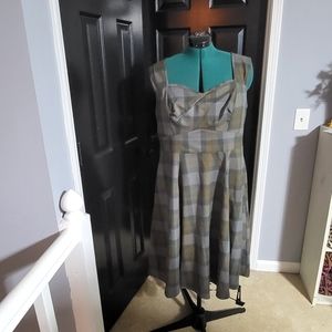Torrid Outlander series Sleeveless plaid dress size 18